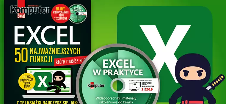 Nowa książka 2/2019: Excel: 50 najważniejszych funkcji