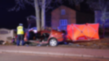Onet24: samochód uderzył w drzewo. Są ofiary