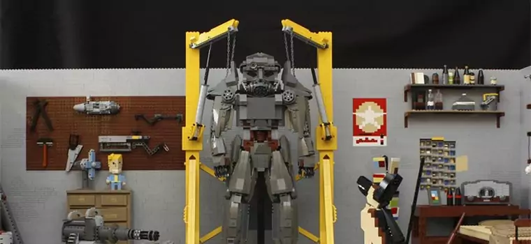 Fallout 4 - zobaczcie proces rekonstrukcji warsztatu za pomocą 20 000 klocków LEGO
