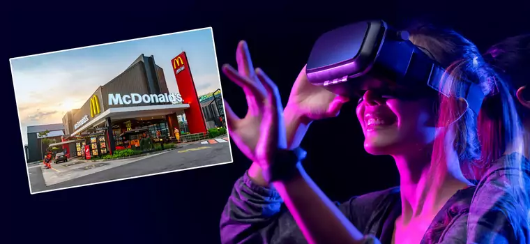 McDonald's chce stworzyć wirtualne restauracje w metaverse. Będzie można zamawiać prawdziwe hamburgery