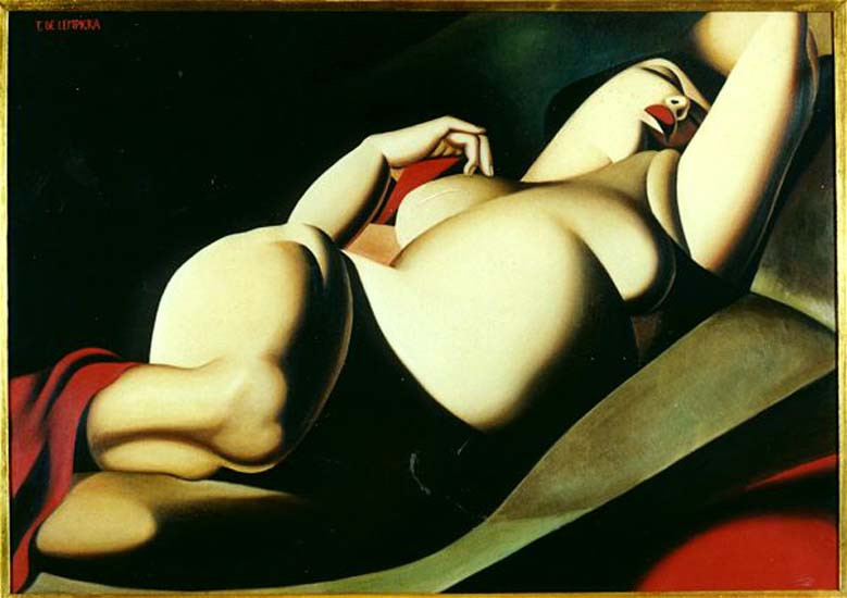 Tamara Łempicka, "Piękna Rafaela", 1927