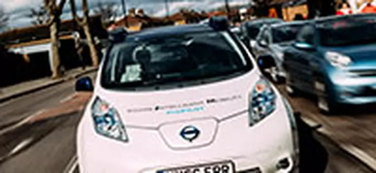 Autonomiczny Nissan Leaf - testowaliśmy go na ulicach Londynu