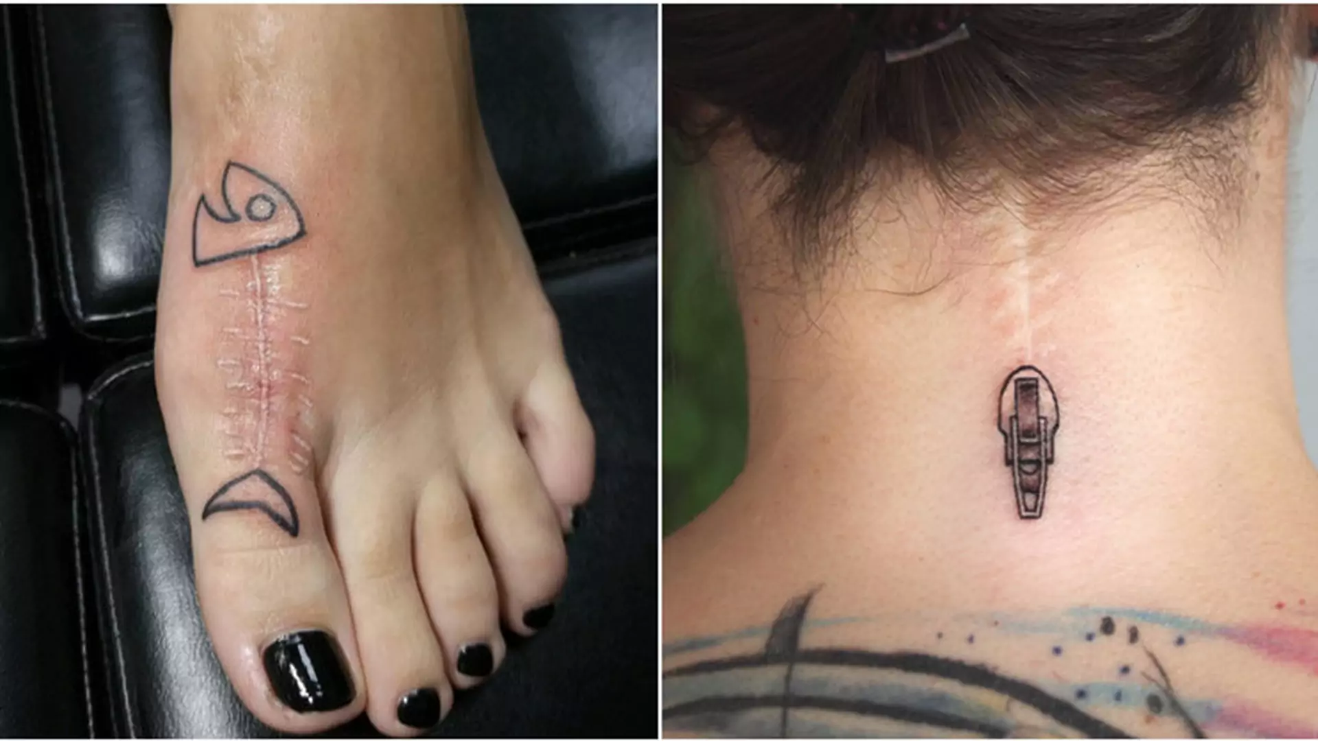 12 inspirujących tatuaży, które zakryły blizny po wypadkach i operacjach