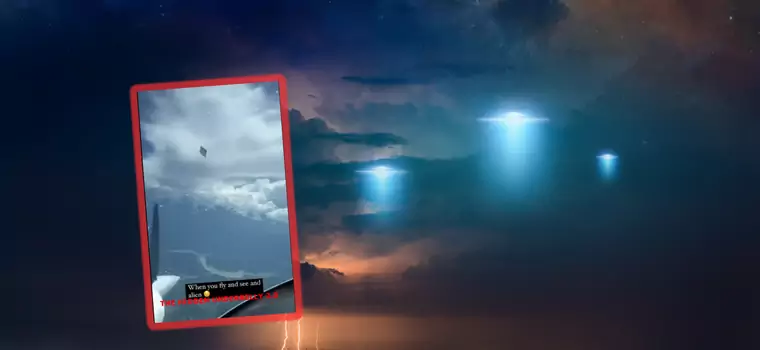 Pilot awionetki minął się z UFO? Zobaczcie niepokojące nagranie