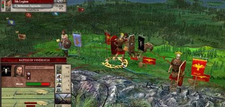 Screen z gry "Europa Universalis: Rome"