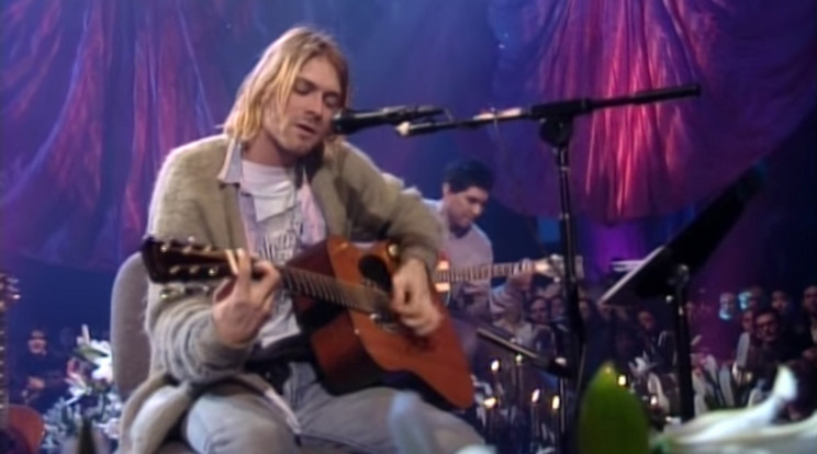 Kurt Cobain gitárjáért megy a harc /Fotó: MTV