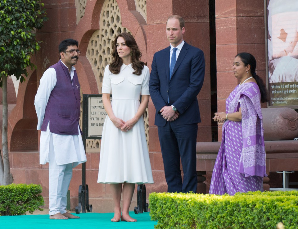 Książę William i księżna Kate z wizytą w Indiach