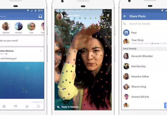 Globalna aktualizacja Facebooka. Zamieni się w Snapchata i to dosłownie