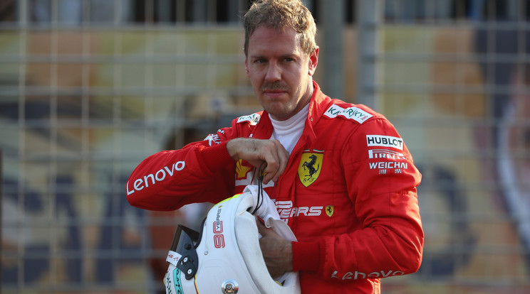 A jól alakult tesztek után sokkal jobb kezdést remélt Sebastian Vettel, de a Ferrari
lassú volt a futamon /Fotó: Getty Images
