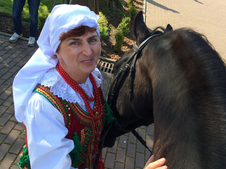 Miłośniczka koni i jazdy konnej  , fot. Foto:A.Popek