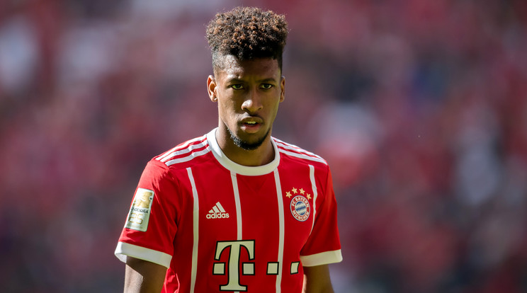 Kingsley Coman a barátnőjével verekedett/Fotó: AFP