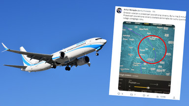 Samolot pasażerski z Polski wleciał w przestrzeń powietrzną Ukrainy