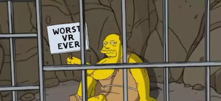 Kanapowy skecz z „Simpsonów” w wirtualnej rzeczywistości