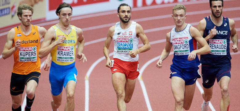 Lekkoatletyczne HME: Adam Kszczot w finale biegu na 800 metrów