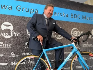 Marek Mikuśkiewicz jest sponsorem zawodowej grupy kolarskiej BDC MarcPol