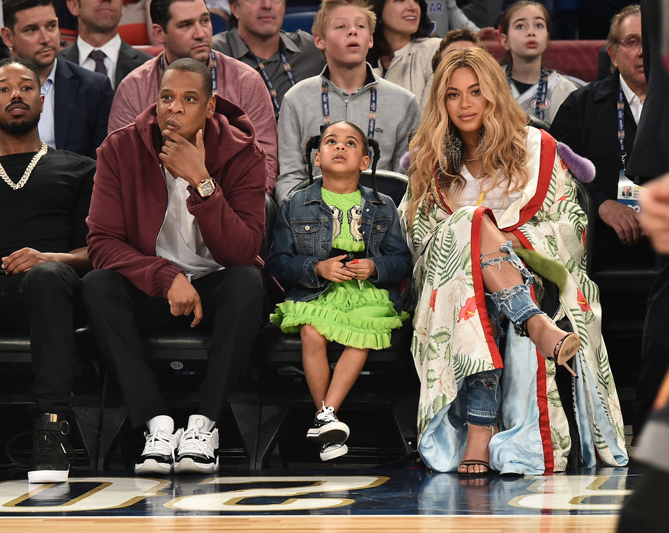 Beyonce i Jay Z z córką