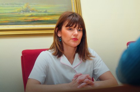 Ivana Rađenović, medicinska setra u novosadskom porodili&scaron;tu