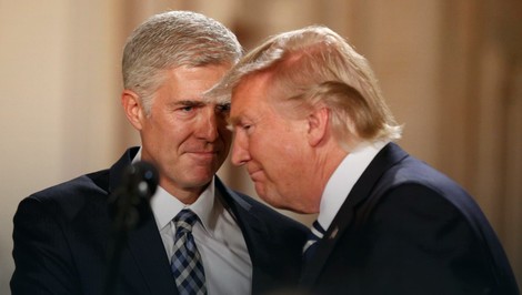 Donald Tramp i Nil Gorsač