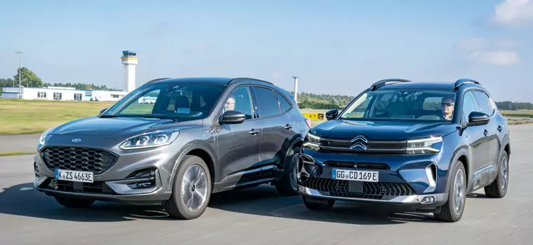 Kto wygra pojedynek mocnych hybryd? Citroën C5 Aircross kontra Ford Kuga