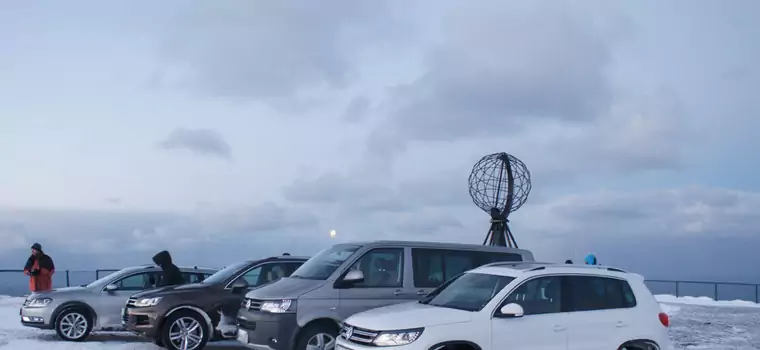 Volkswageny z napędem 4motion zdobywają Nordkapp