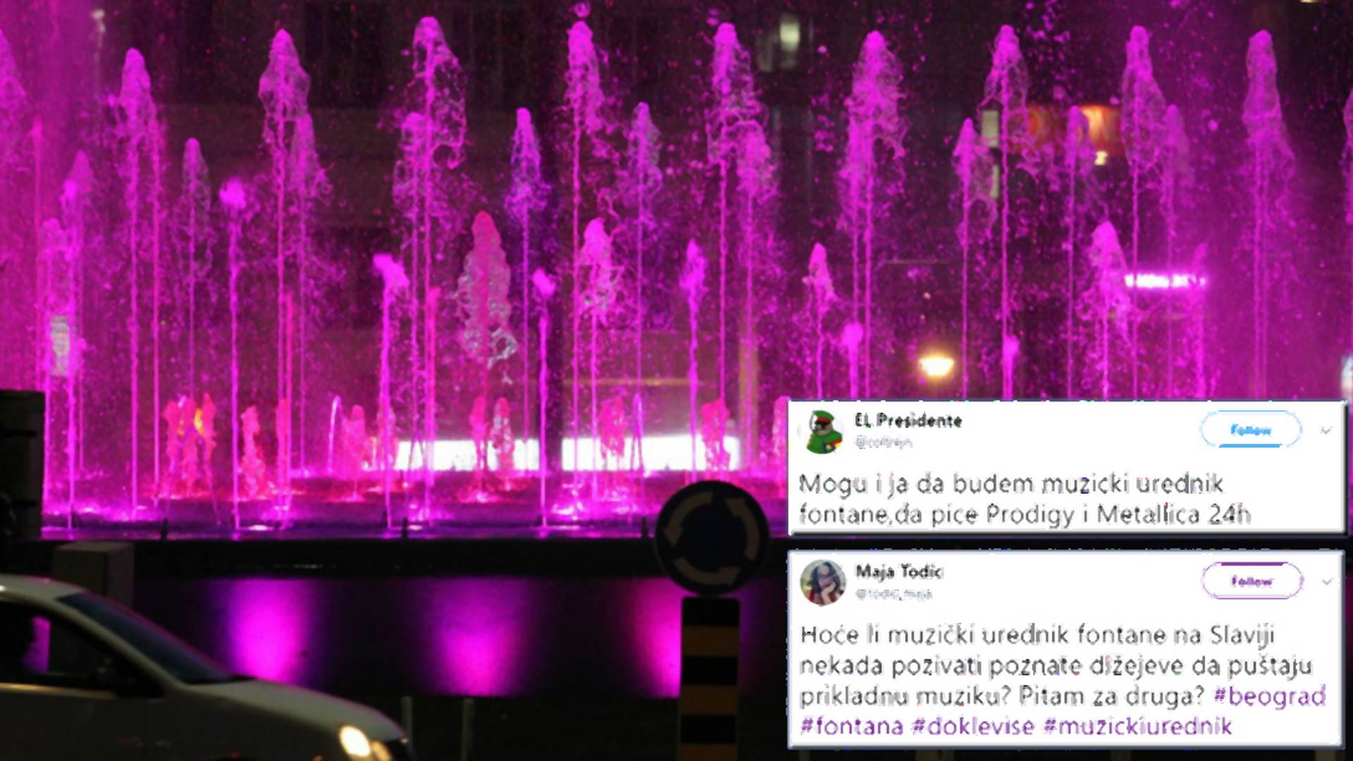 Da li fontana na Slaviji zaista ima muzičkog direktora sa platom od 150.000?