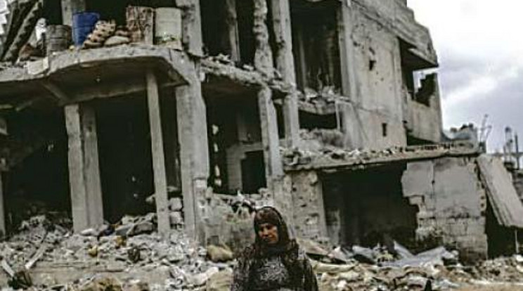 Megdöbbentő fotók! Földig rombolta a várost az Iszlám Állam