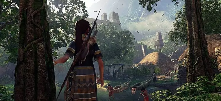 Shadow of the Tomb Raider - Lara zwiedza miasto Majów na nowym gameplayu