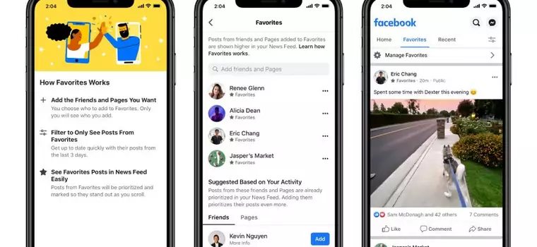 Facebook ułatwi kontrolowanie tego, co widzimy w Aktualnościach. Ogłoszono kilka istotnych zmian