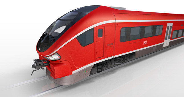 Pociąg Link jest jednoprzestrzennym, klimatyzowanym spalinowym zespołem trakcyjnym nowej generacji. Na zdjęciu: pociąg Link PESA w barwach Deutsche Bahn