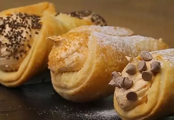 Cannoli z dyniowym kremem