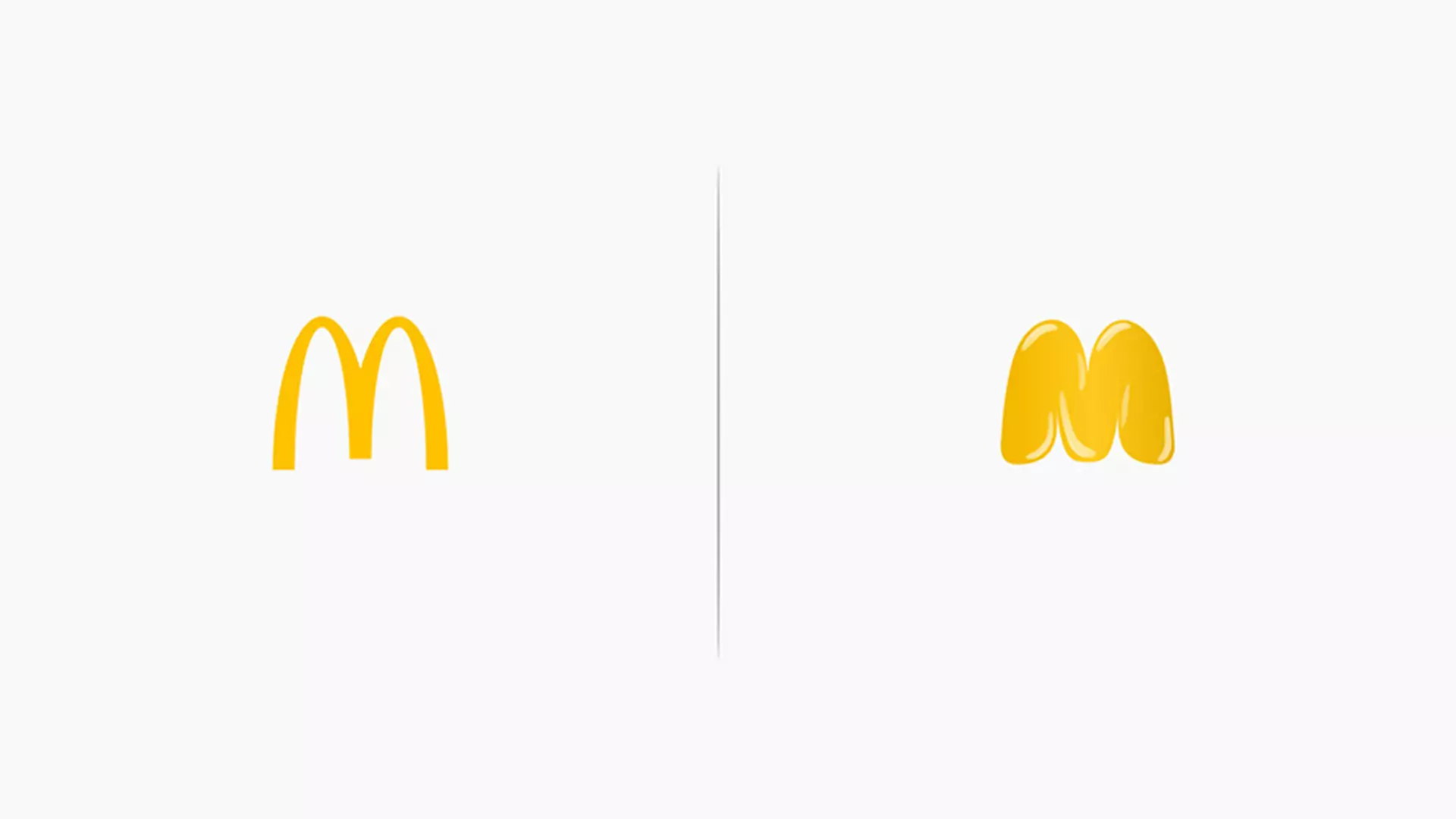 Otyłe łuki McDonald’s, czyli co by było, gdyby logo popularnych marek korzystały z ich produktów