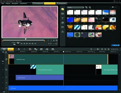 Mimo zmian VideoStudio nadal obsługuje się tak samo łatwo, jak poprzednie wersje. Dużym plusem jest poprawiona stabilność działania