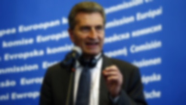 Komisarz Oettinger odrzuca polski pomysł unii energetycznej