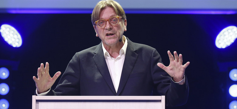 Guy Verhofstadt mocno o słowach Ryszarda Czarneckiego