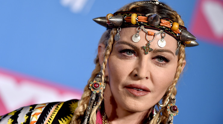 Madonna a 2018-as MTV Video Music Awards-on /Fotó: Northfoto