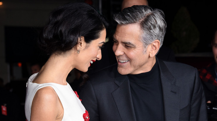 Amal és George Clooney / Fotó: Northfoto