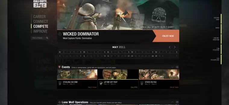 Rywalizacja według twórców Call of Duty Elite