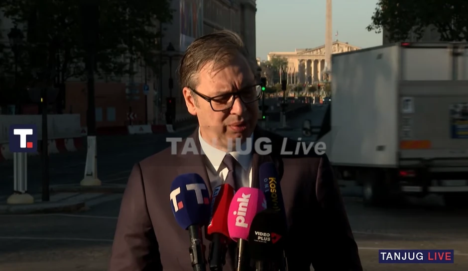 Aleksandar Vučić u Francuskoj 