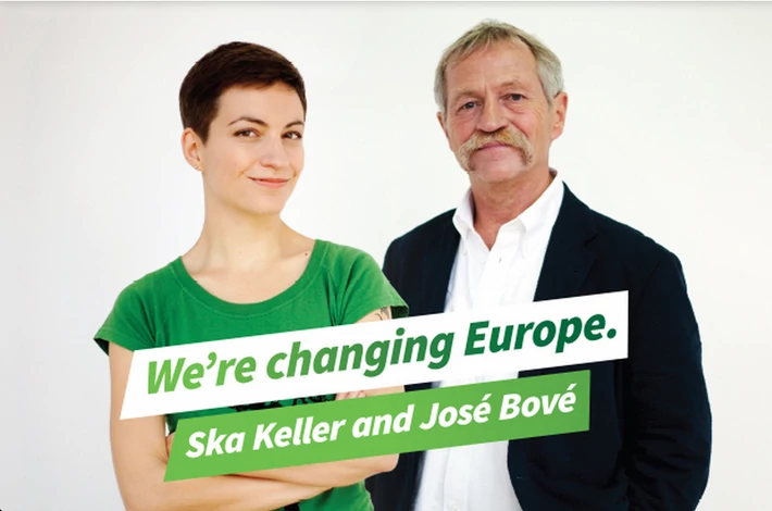 Ska Keller i Jose Bove z Zielonych