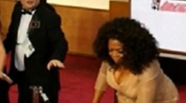 Oprah-t még a biztonsági kordon sem állította meg az Oscaron