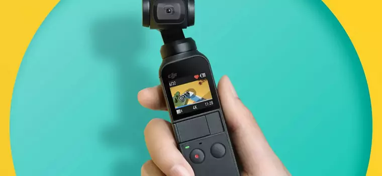 Osmo Pocket - najmniejszy gimbal z kamerą od DJI, który nagra wideo w 4K