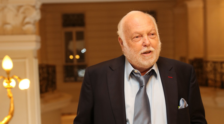 Andy Vajna egy titokzatos hölggyel érkezett a Story gálára / Fotó: Pozsonyi Zita