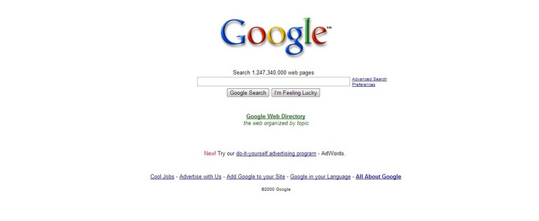 Google 2000