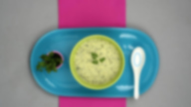 Zielona zupa z trybuli