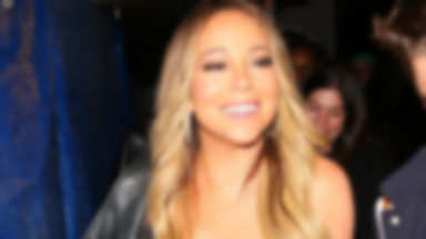 Mariah Carey z biustem na wierzchu świętuje urodziny swego faceta