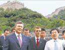 Wiktor Janukowycz szuka korzyści dla Ukrainy poza tradycyjnymi obszarami zainteresowania. Z Chin przywiózł 13 umów wartych w sumie cztery miliardy dolarów Fot. Forum
