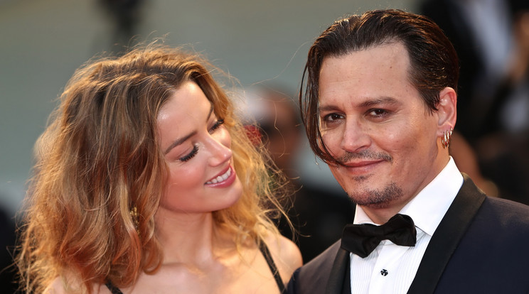 Johnny Depp és Amber Heard 2015-ben / Fotó: Northfoto