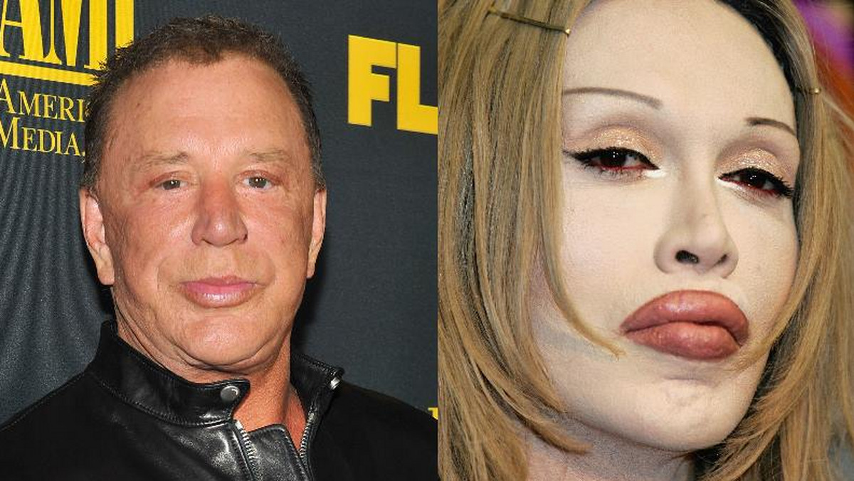 Mickey Rourke i Pete Burns