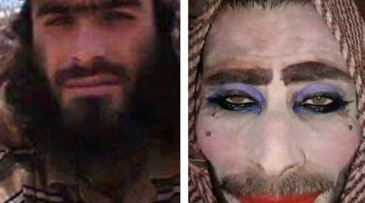 Íme egy ISIS-harcos nőnek öltözve