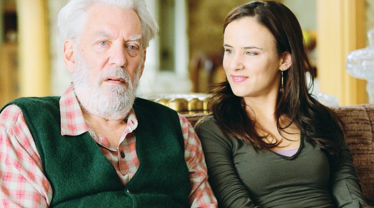 Donald Sutherland és Juliette Lewis a Sarki fény (2015) című filmben / Fotó: RAS-archív